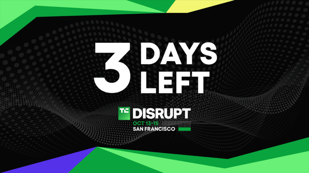 3 days left: Save up to 0 on your Disrupt 2026 ticket 3 days left: Save up to 0 on your Disrupt 2026 ticket