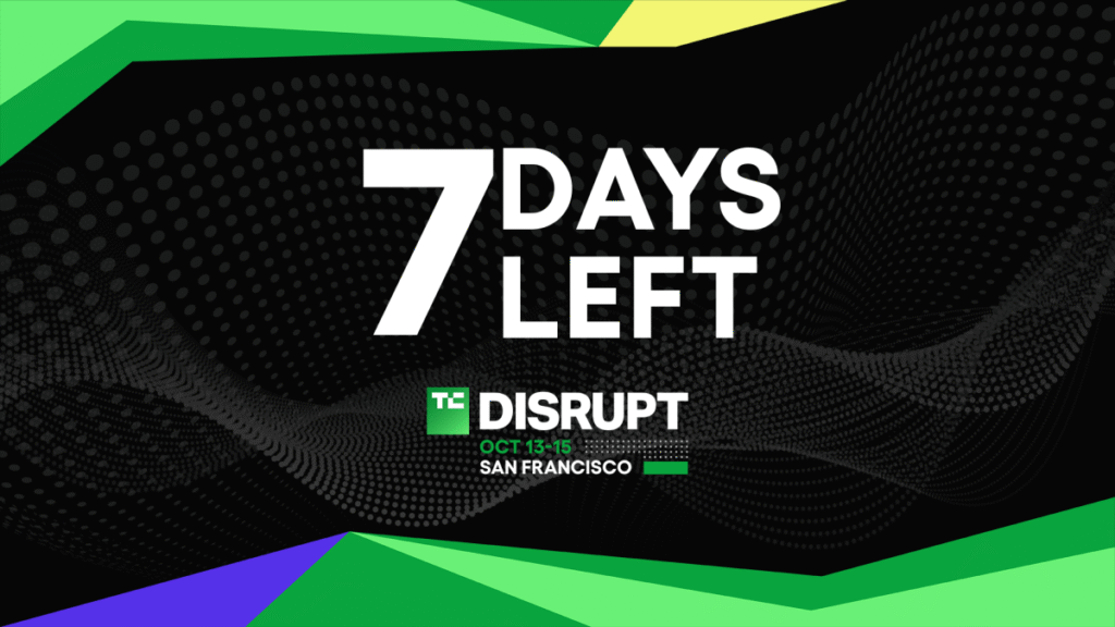 7 days until ticket prices rise for Disrupt 2026 7 days until ticket prices rise for Disrupt 2026