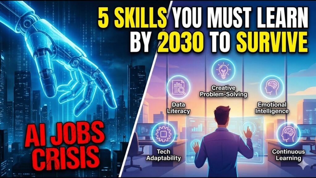 The AI Jobs Crisis: 5 Skills You MUST Learn by 2030 to Survive!#AI#FutureOfWork The AI Jobs Crisis: 5 Skills You MUST Learn by 2030 to Survive!#AI#FutureOfWork