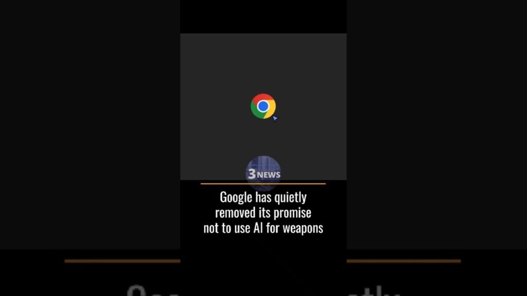 Google Drops Commitment to Not Using AI for Weapons & Surveillance – Controversial Move!#3news Google Drops Commitment to Not Using AI for Weapons & Surveillance – Controversial Move!#3news