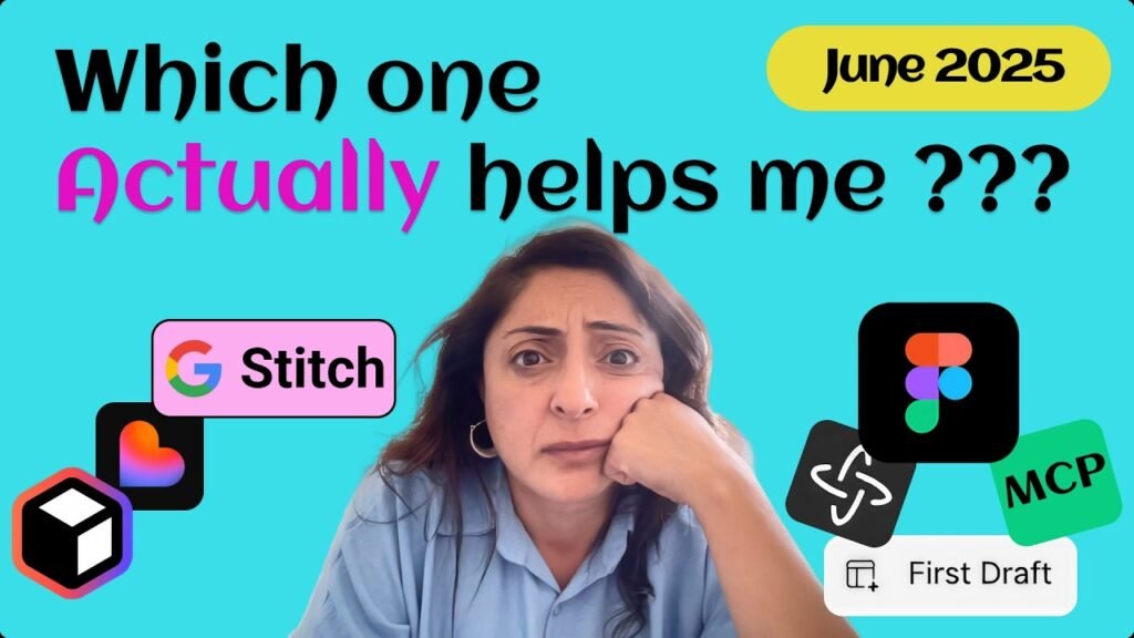 Best AI Tools for UX/UI Designers (2025): Figma vs. Google Stitch, Lovable & Relume