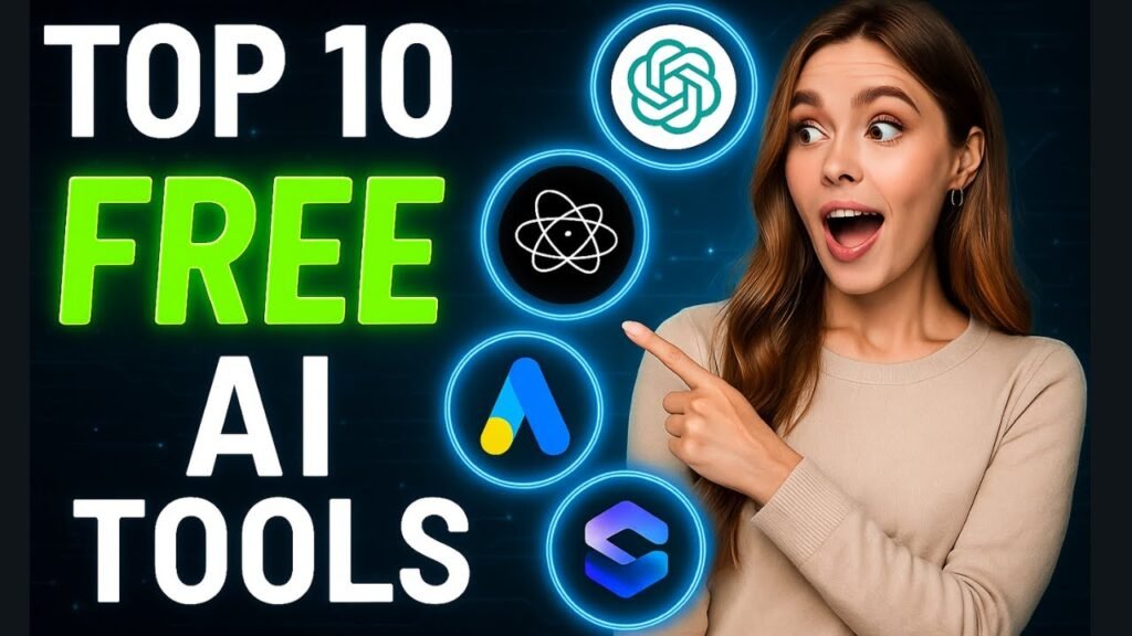 Top 10 Free AI Tools You Need Right Now! Top 10 Free AI Tools You Need Right Now!