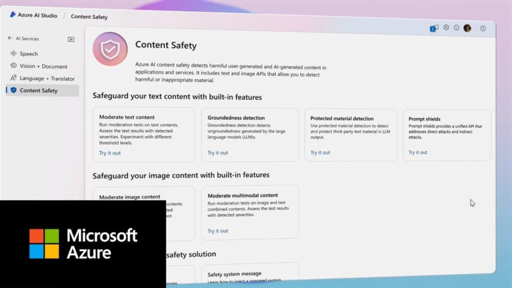 How to build safe and responsible AI applications with Azure AI Content Safety