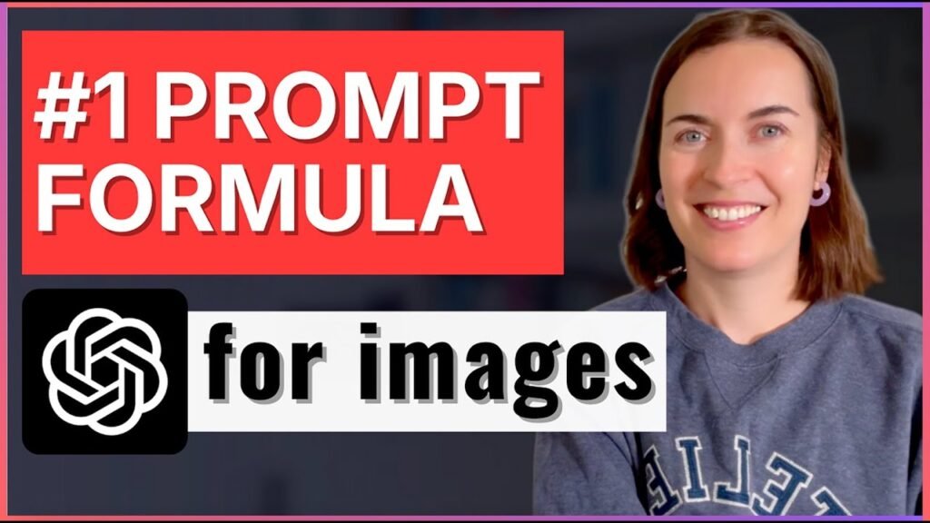 ChatGPT Image Prompt Formula for Generating Great AI images (beginner friendly!) ChatGPT Image Prompt Formula for Generating Great AI images (beginner friendly!)