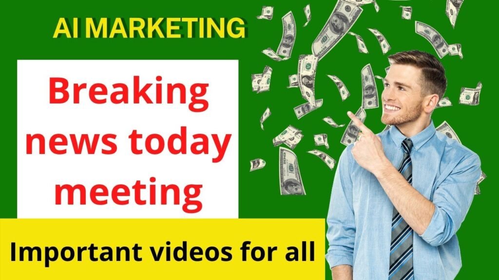 Ai marketing breaking news today meeting quick updates. very important updates for all friends. Ai marketing breaking news today meeting quick updates. very important updates for all friends.