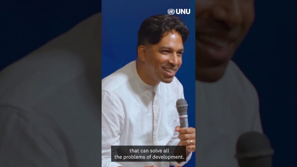 #AI for Development – Shakir Mohamed | #UNUConversationSeries #Shorts #AI for Development – Shakir Mohamed | #UNUConversationSeries #Shorts