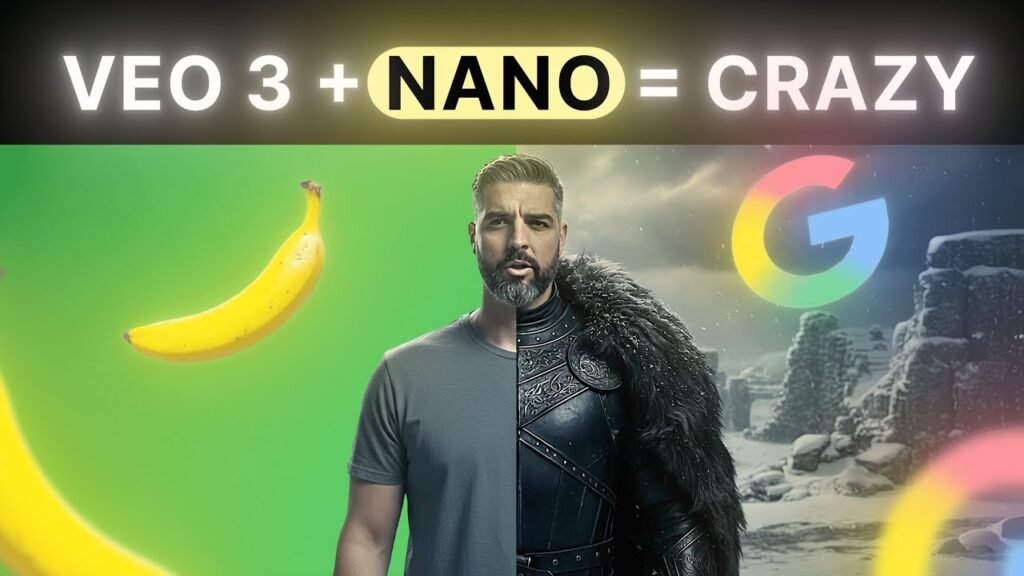 Make AI Videos of YOU in Minutes – Nano Banana x Veo 3 Revealed!