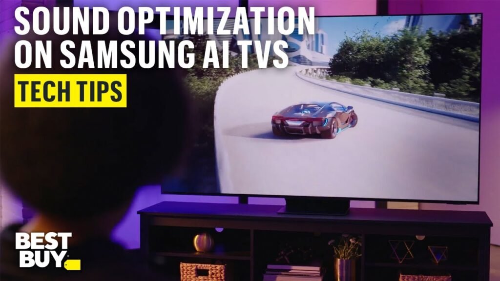 AI Sound Optimization with Samsung AI TVs – Tech Tips from Best Buy