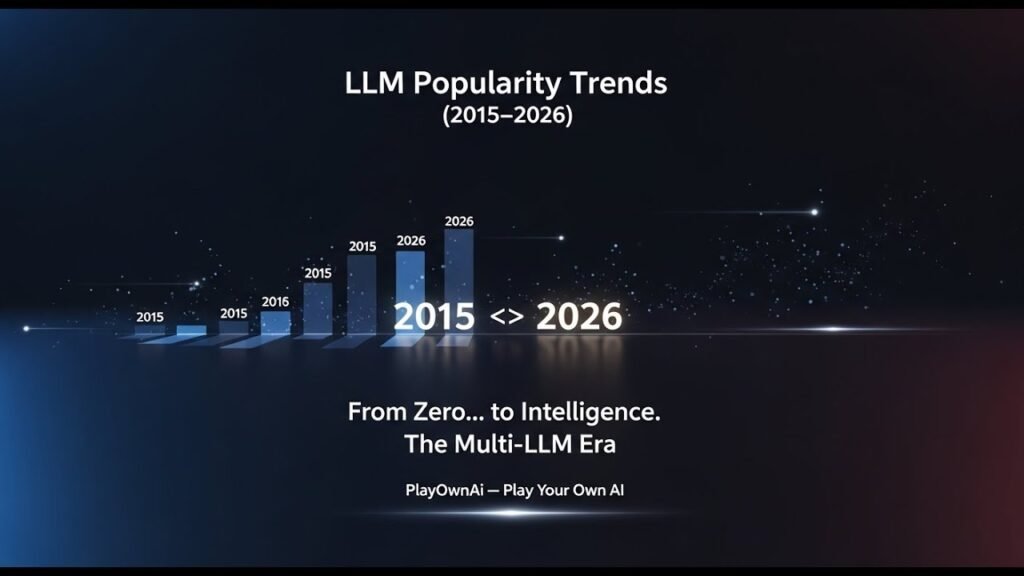 LLM Popularity Trends (2015–2026): How Large Language Models Took Over AI LLM Popularity Trends (2015–2026): How Large Language Models Took Over AI