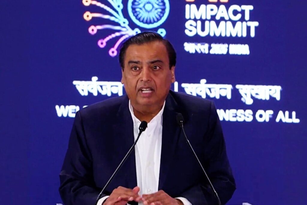 Reliance unveils 0B AI investment plan as India ramps up tech ambitions Reliance unveils 0B AI investment plan as India ramps up tech ambitions