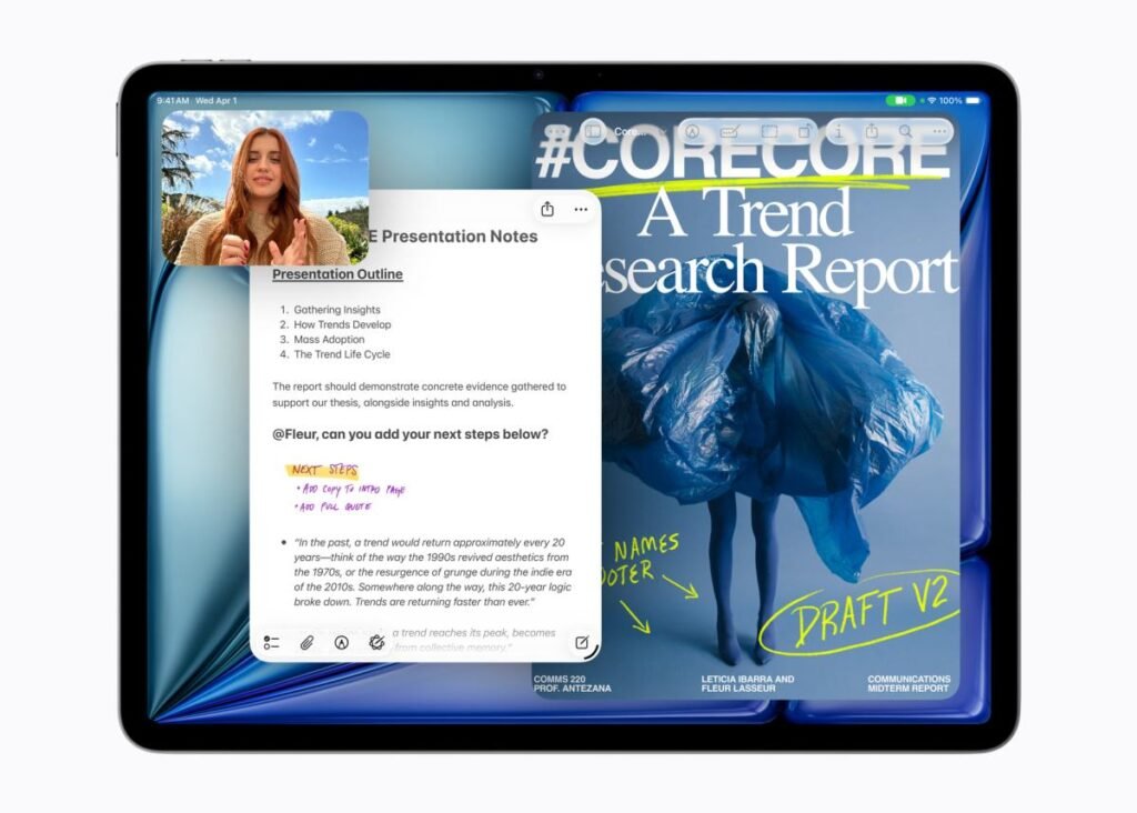 Apple speeds up the iPad Air with an M4 upgrade, starting at 9