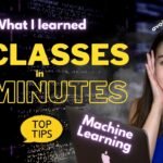 11 MACHINE LEARNING COURSES IN 11 MINUTES – Tips, Mistakes, Best vs. worst class @ Cambridge master