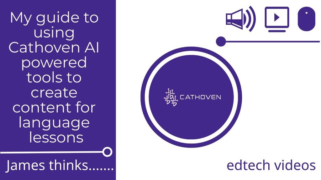 My guide to using Cathoven AI powered tools to create content for language lessons My guide to using Cathoven AI powered tools to create content for language lessons