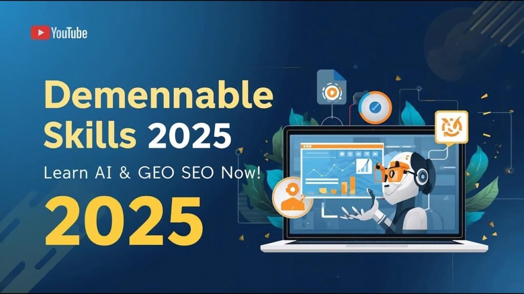 Demandable Skills 2025: Learn AI & GEO SEO Now! Demandable Skills 2025: Learn AI & GEO SEO Now!