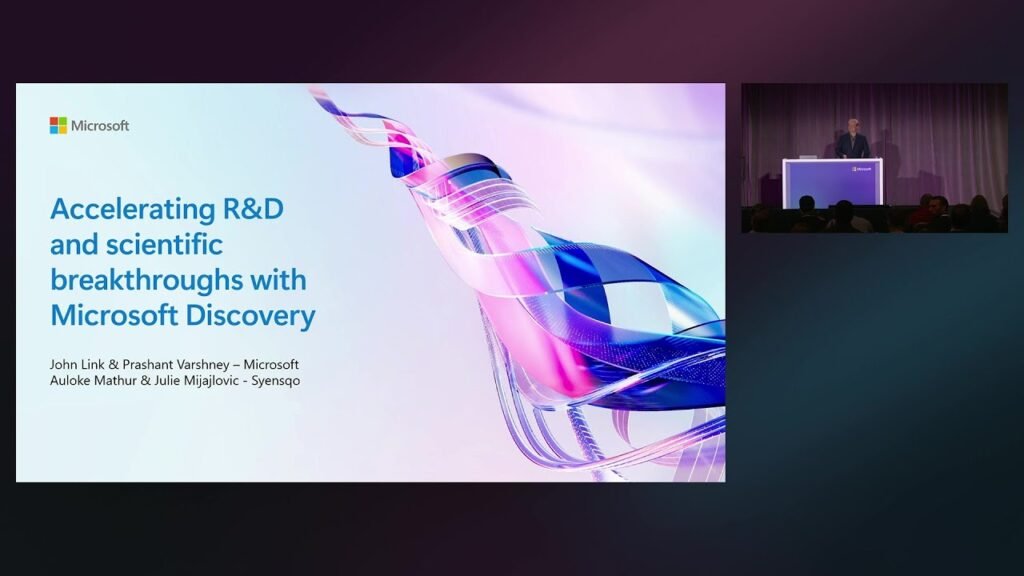 Accelerating R&D and scientific breakthroughs with Microsoft Discovery | BRK182 Accelerating R&D and scientific breakthroughs with Microsoft Discovery | BRK182