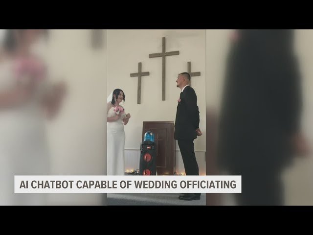 Unique wedding experience uses AI technology Unique wedding experience uses AI technology